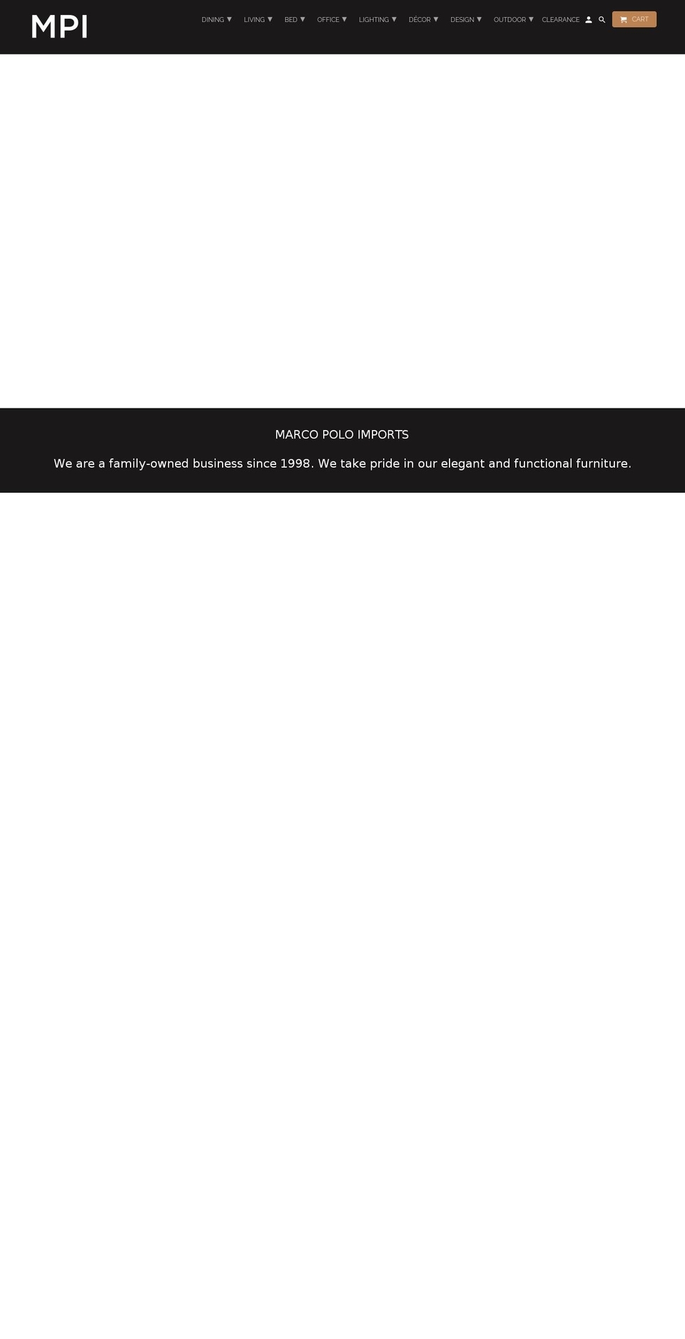 mpicustom.com — Shopify storefront screenshot