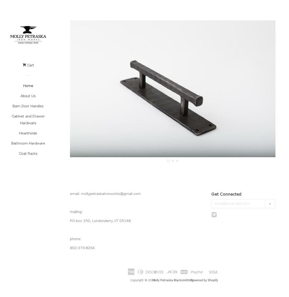 mpiron.com — Shopify storefront screenshot