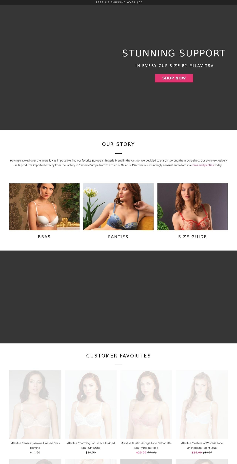 Venera Theme 09\/28 - New Reviews Shopify theme site example mplingerie.myshopify.com