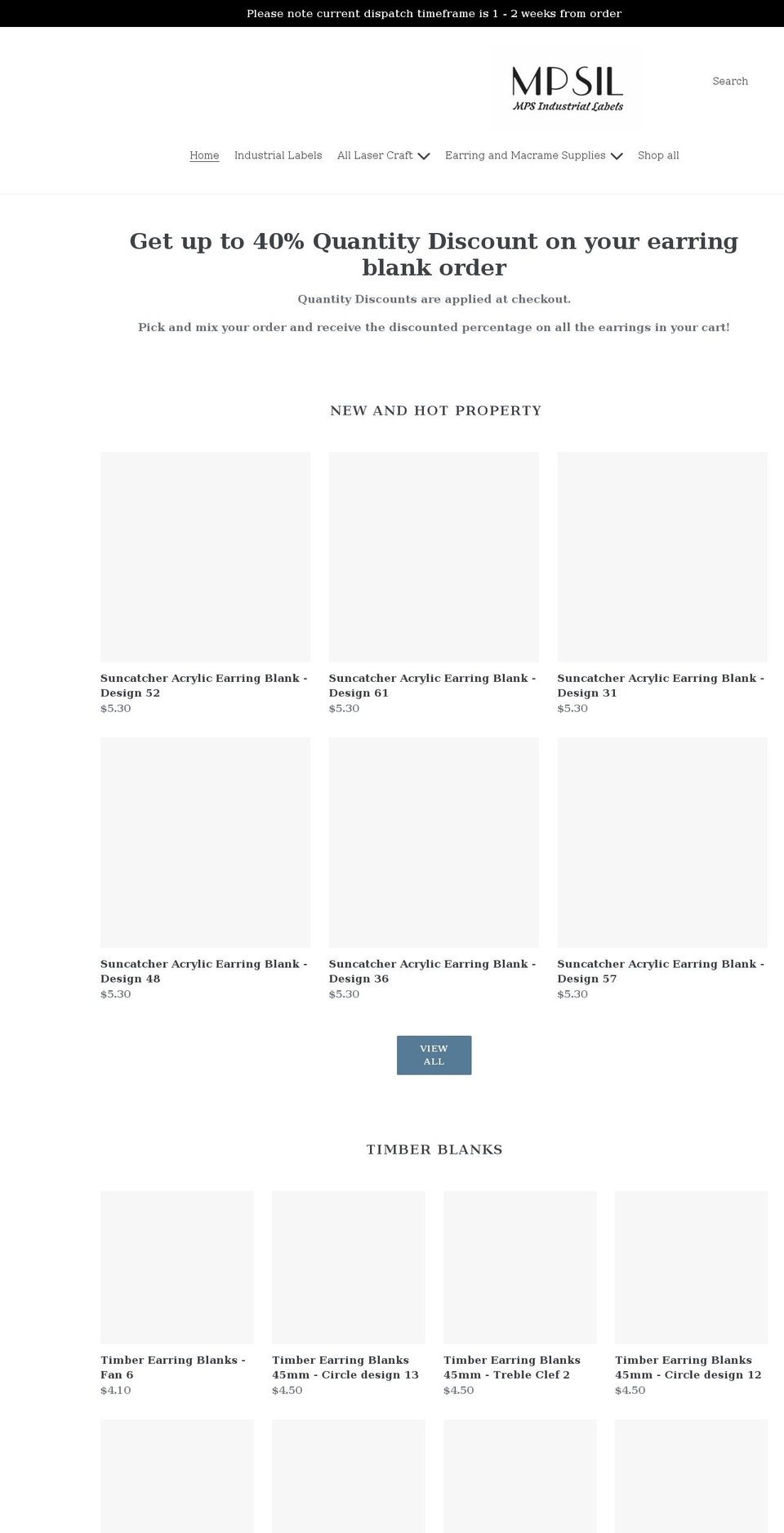 mpsil.com.au shopify website screenshot
