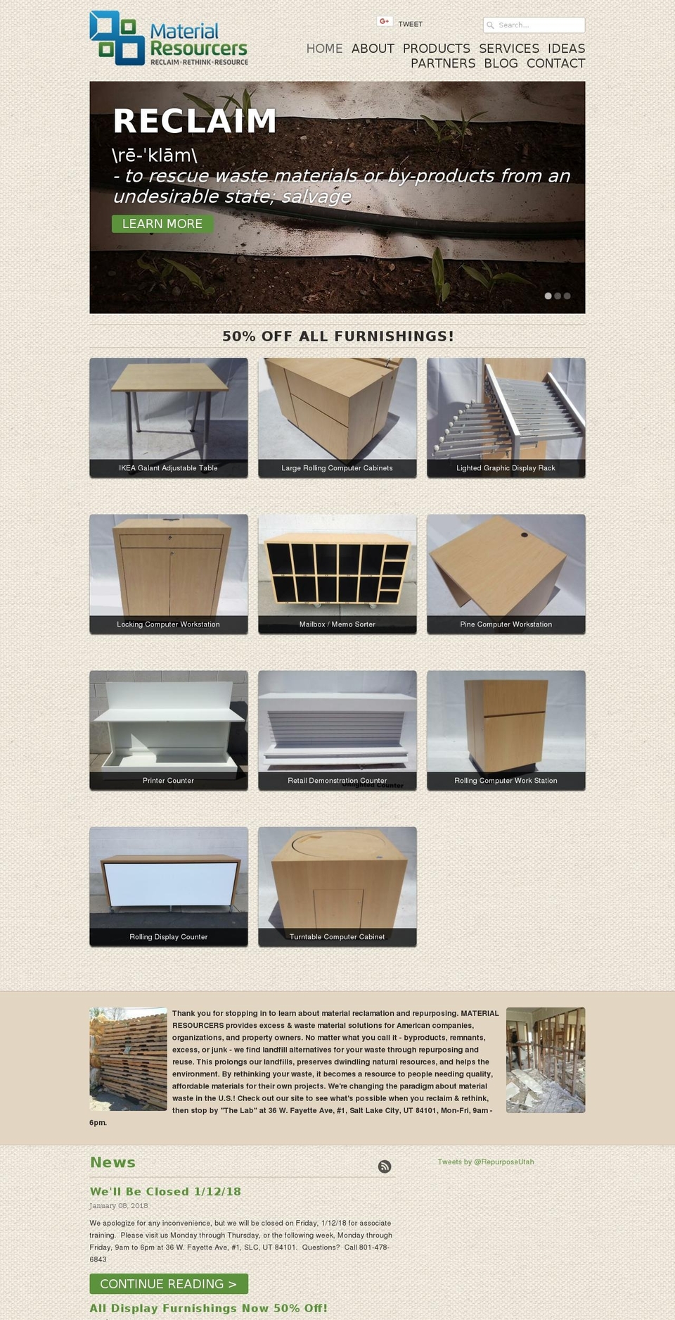 mr-deconstruct.com — Shopify storefront screenshot