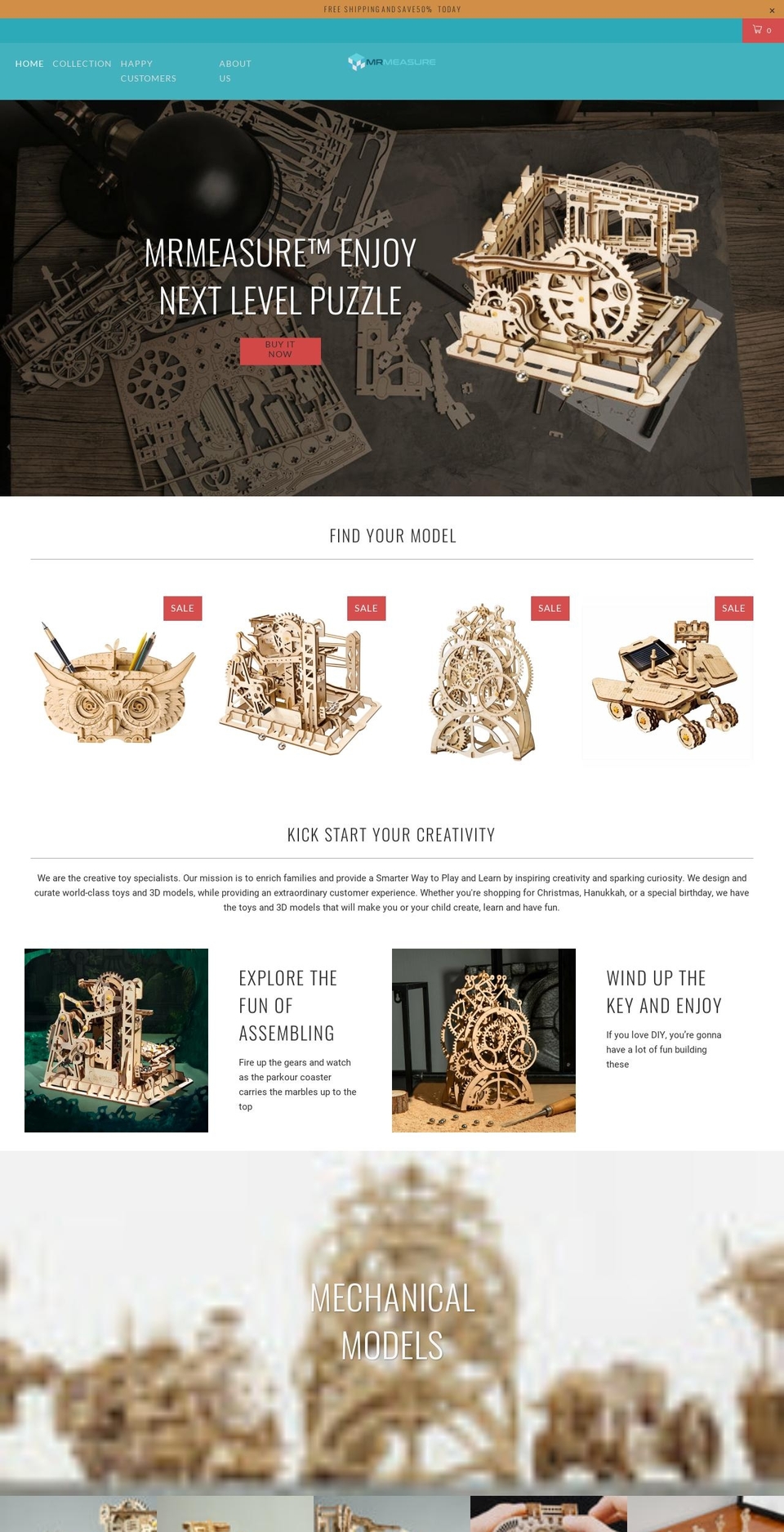 mr-measure.com shopify website screenshot