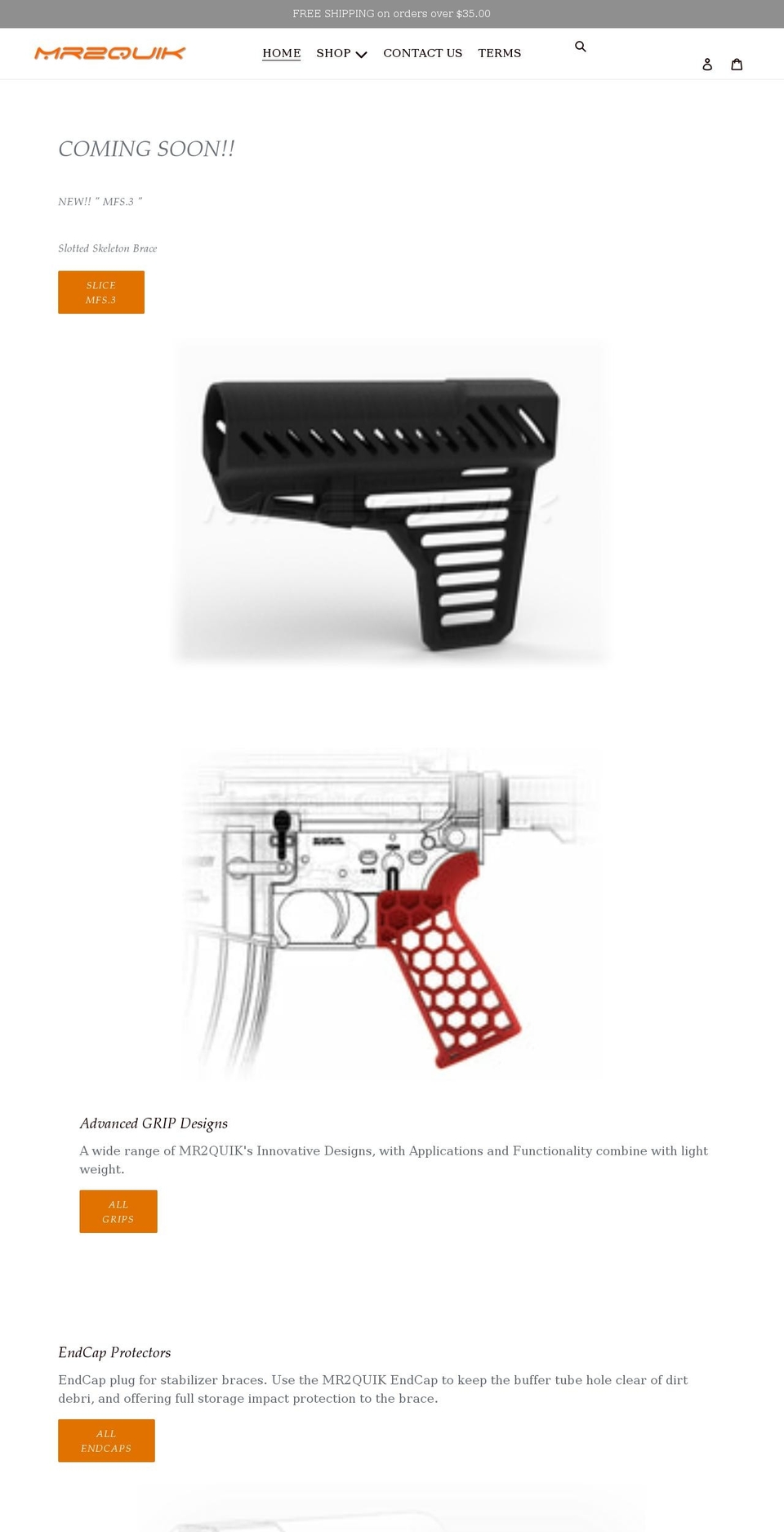 mr2quik.com shopify website screenshot