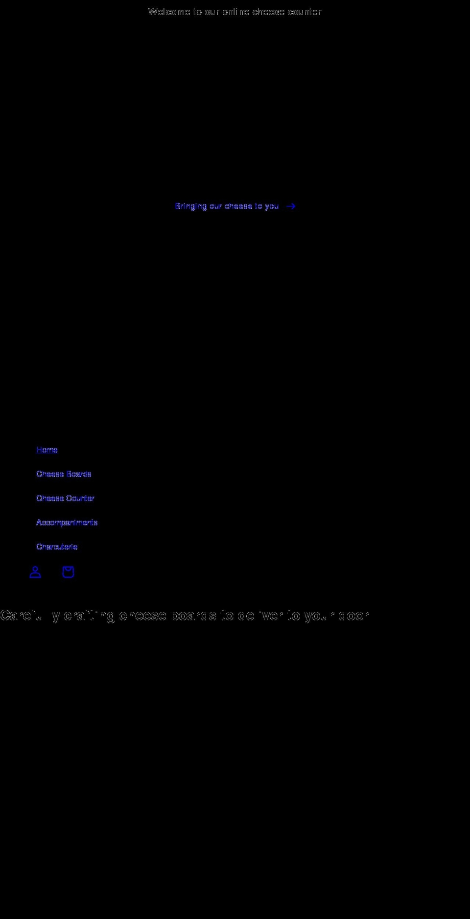 mrandmrscheese.co.uk shopify website screenshot