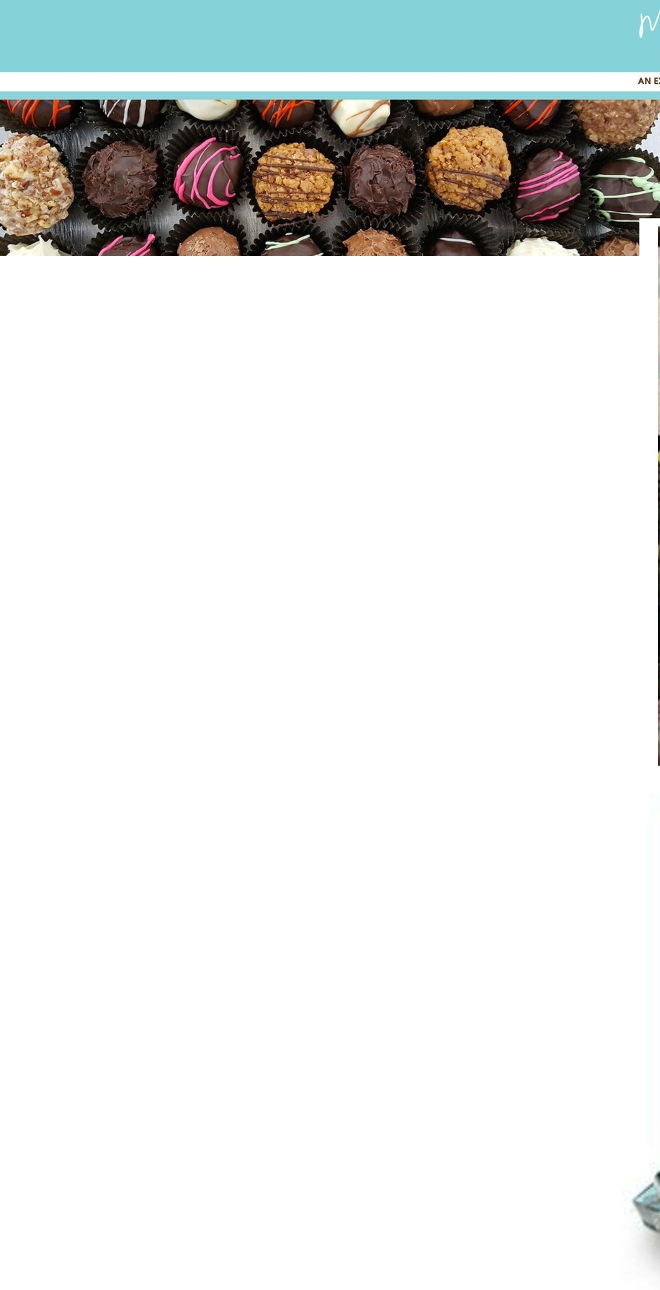 mrbchocolate.com — Shopify storefront screenshot
