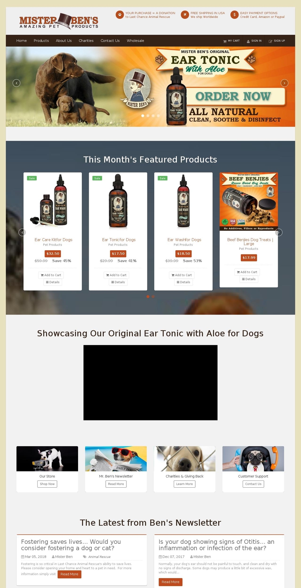 couponia2 --WH Shopify theme site example mrbens.com