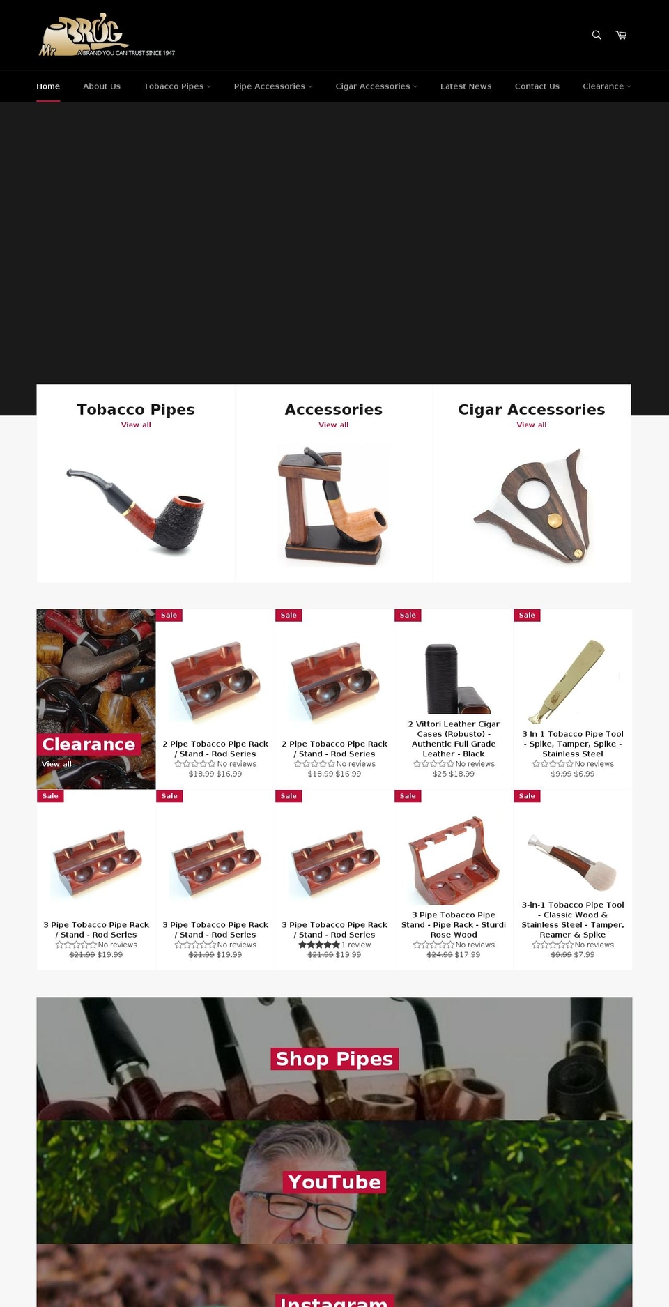 mrbrog.com shopify website screenshot