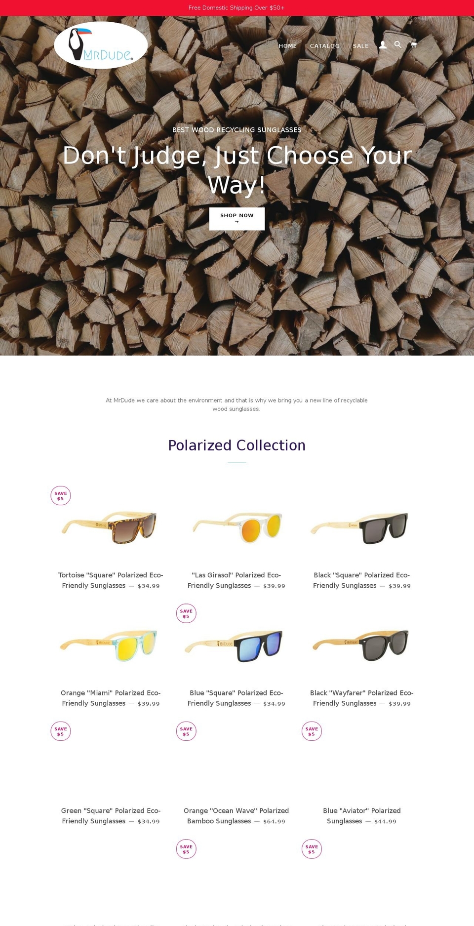 mrdudepr.com — Shopify storefront screenshot