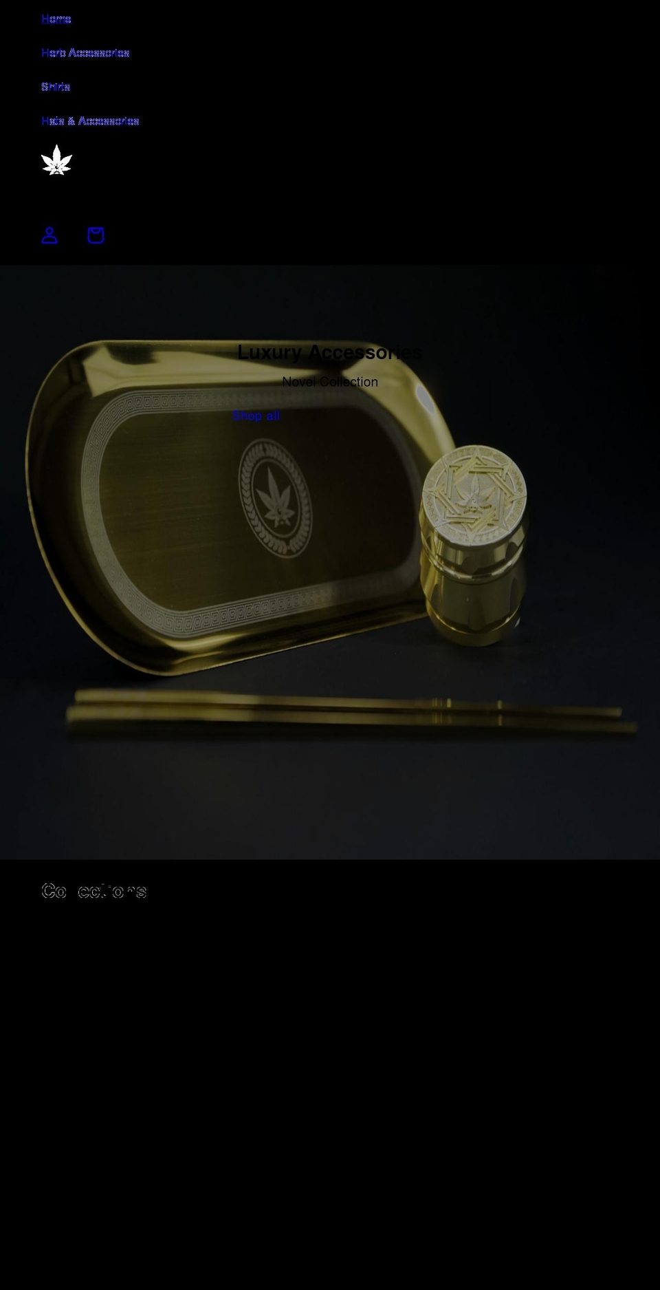 mrganjashop.com shopify website screenshot
