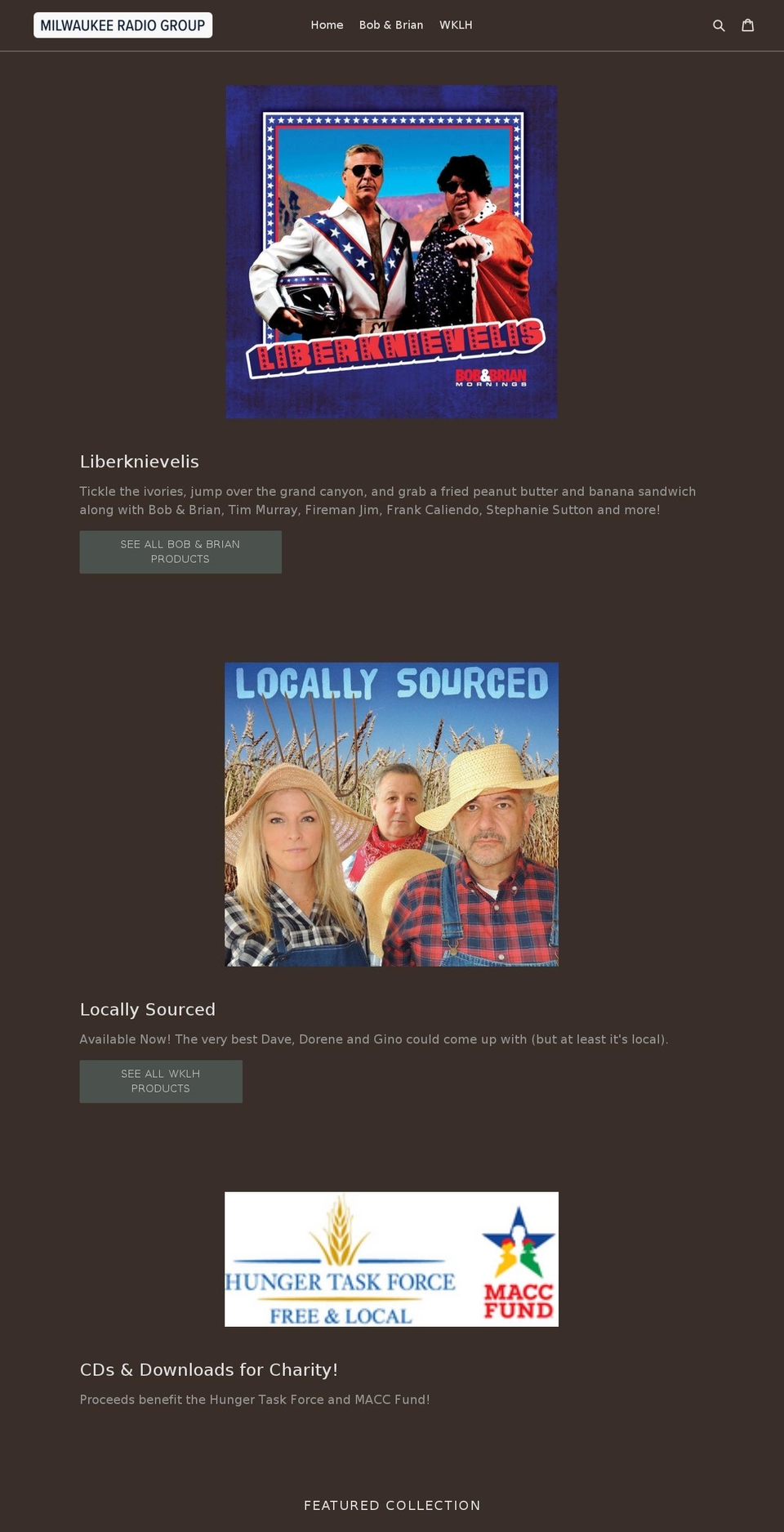 mrgcds.com shopify website screenshot
