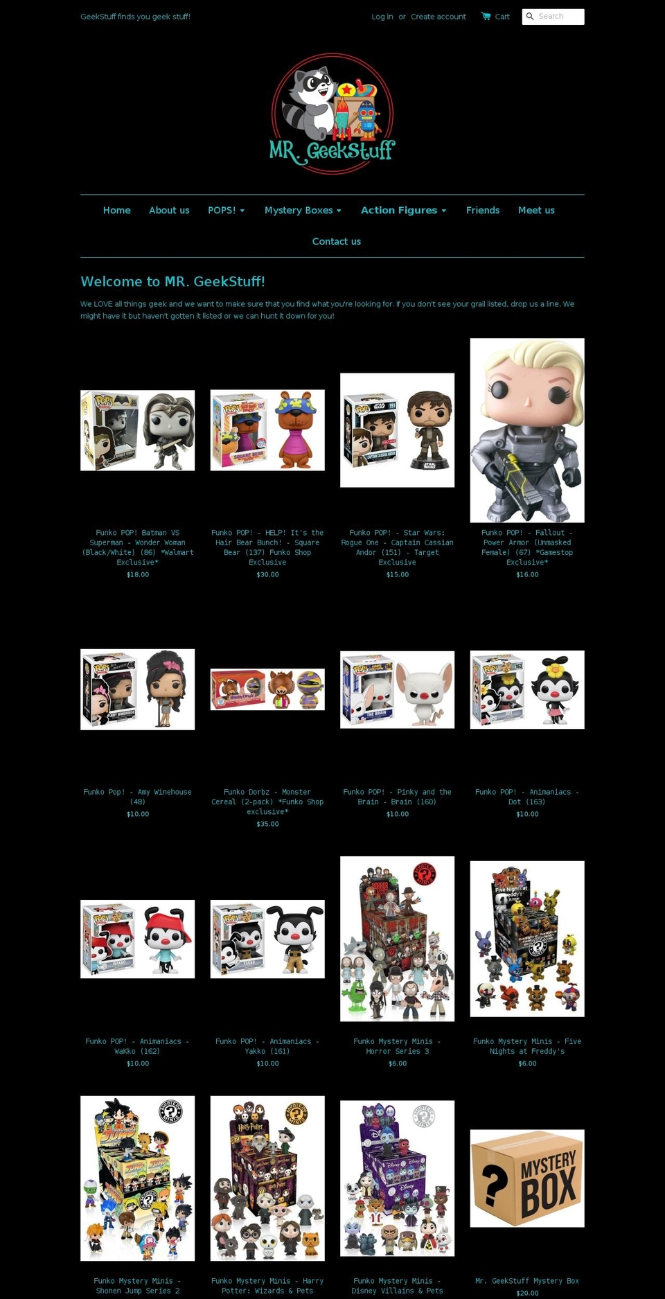 mrgeekstuff.com shopify website screenshot