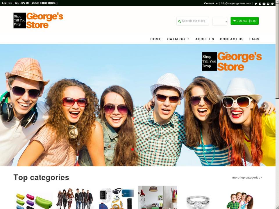 shopbooster173-29041720 Shopify theme site example mrgeorgestore.com
