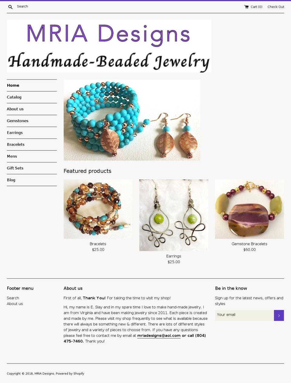 mriadesign.com shopify website screenshot