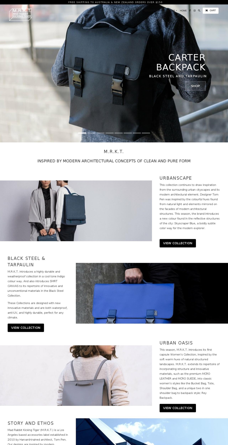 mrktaustralia.com shopify website screenshot