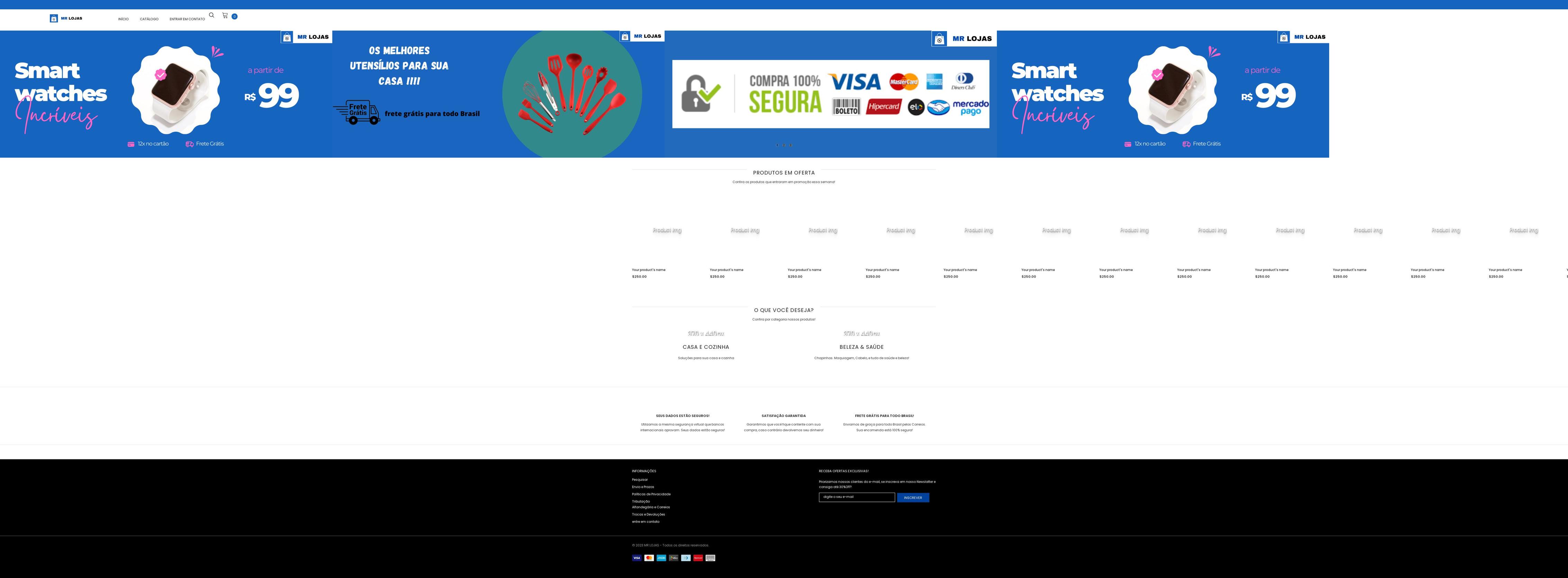 mrlojas.com shopify website screenshot