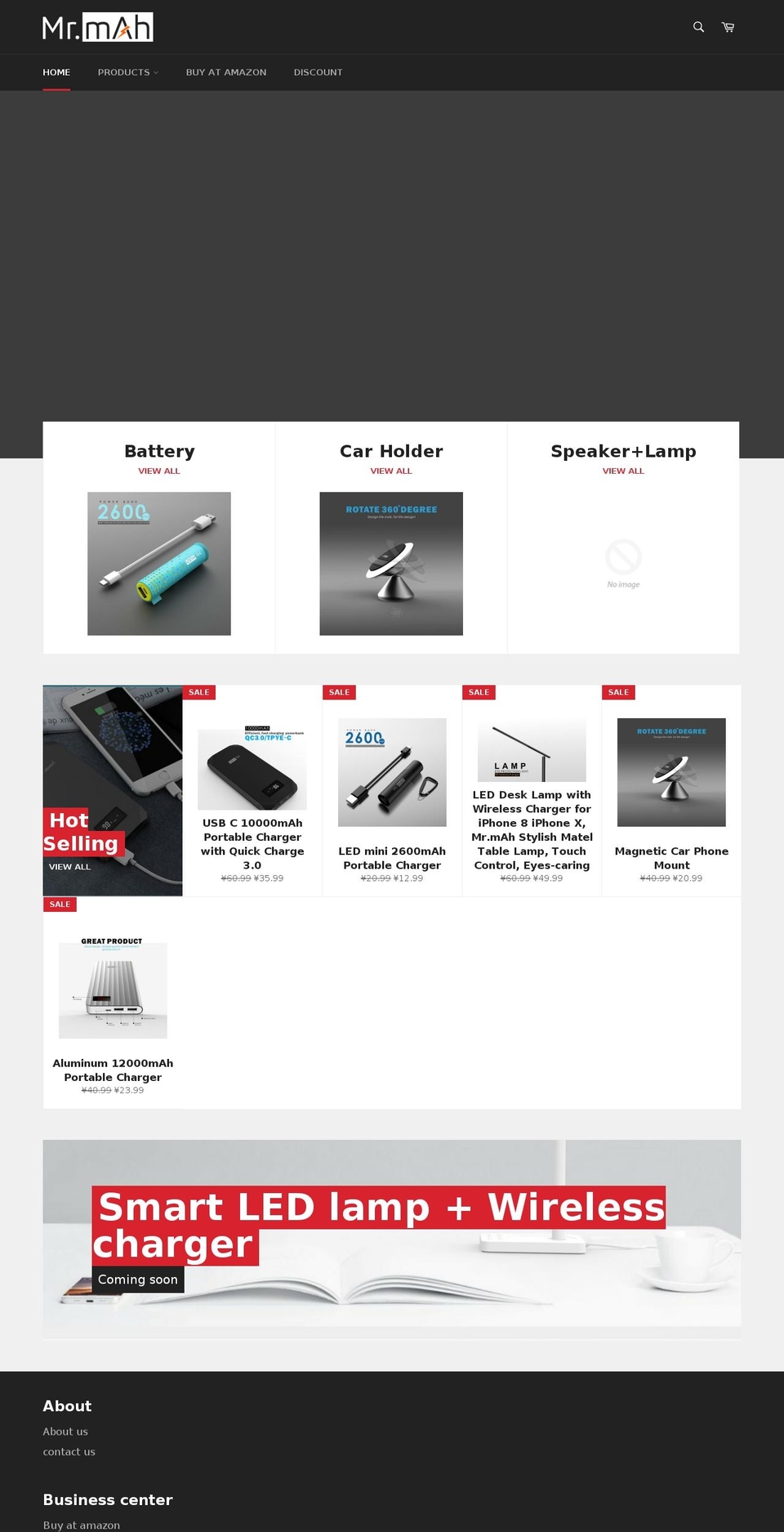 mrmahgo.com — Shopify storefront screenshot