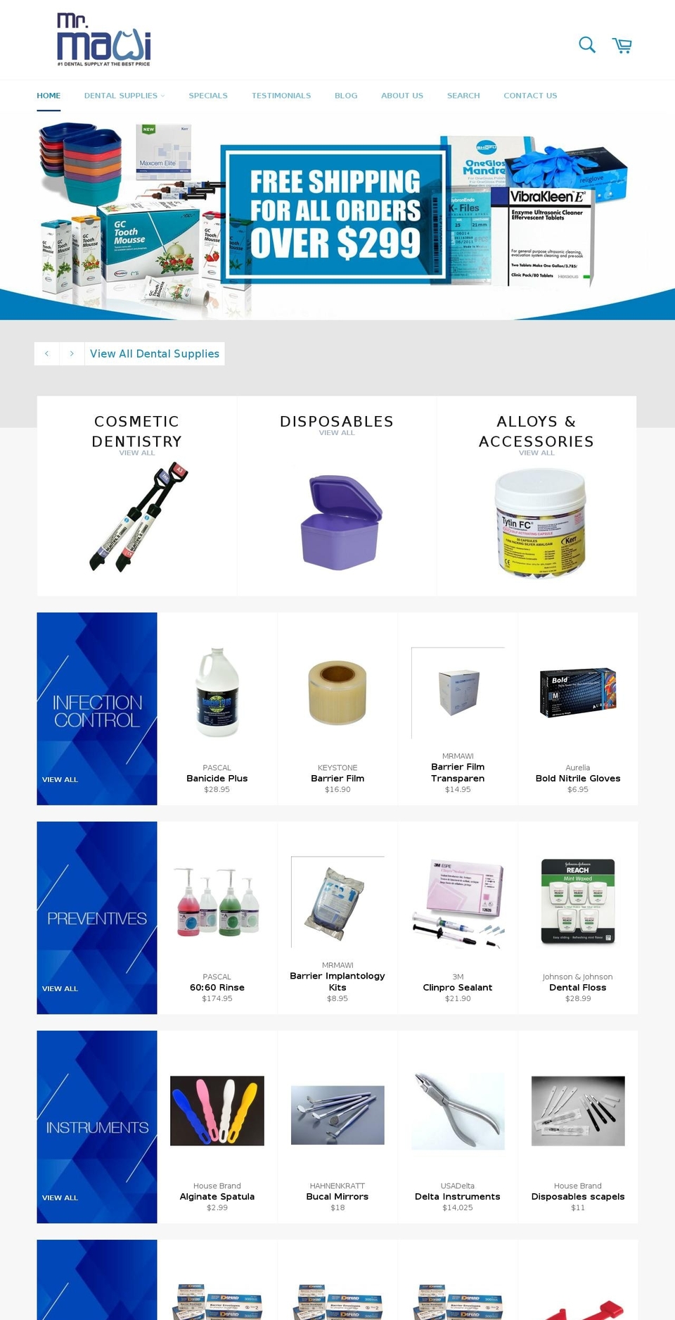 mrmawi.com shopify website screenshot