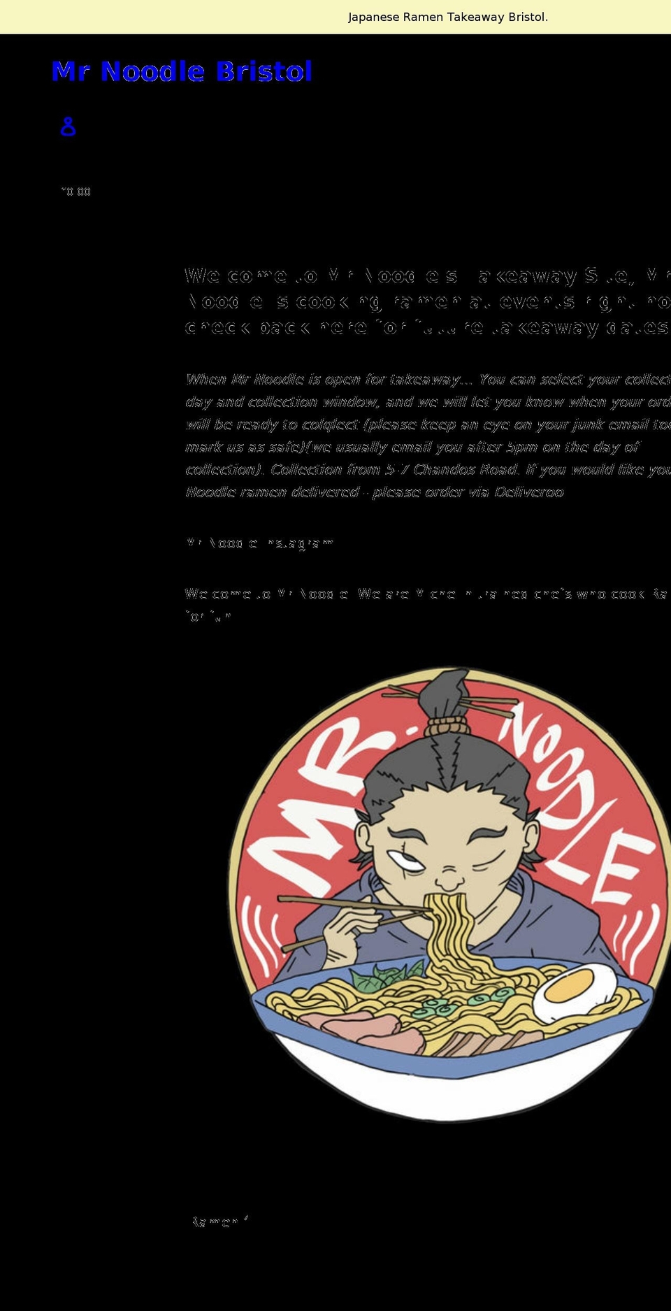 mrnoodleramen.com shopify website screenshot
