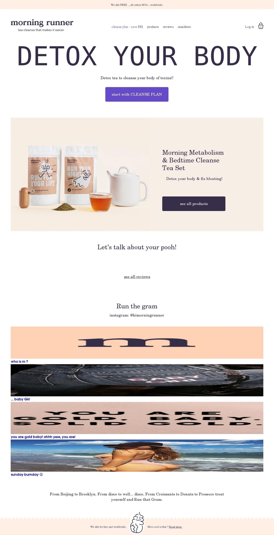 mrnrnr.com — Shopify storefront screenshot