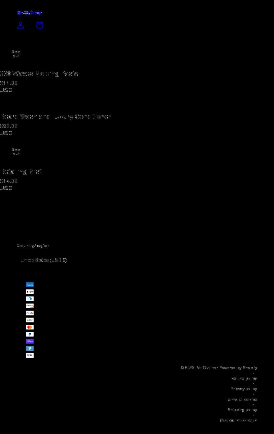 mroutliner.com shopify website screenshot