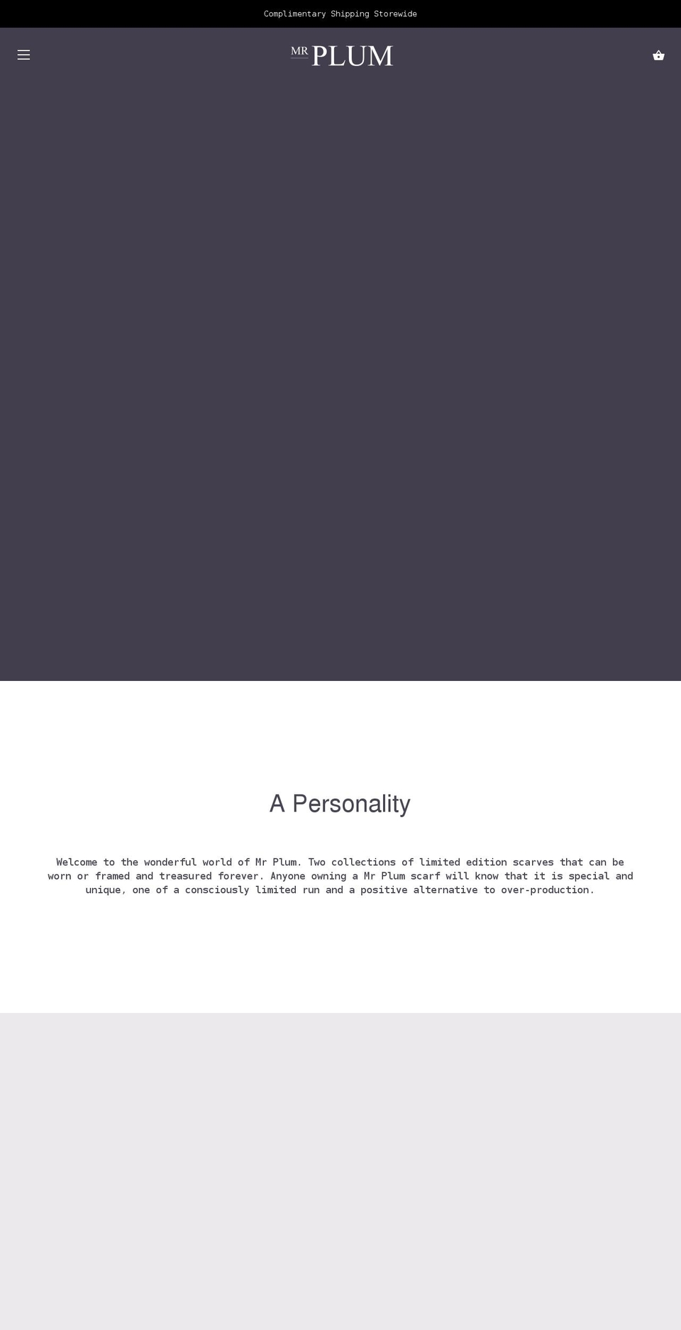 mrplum.com shopify website screenshot