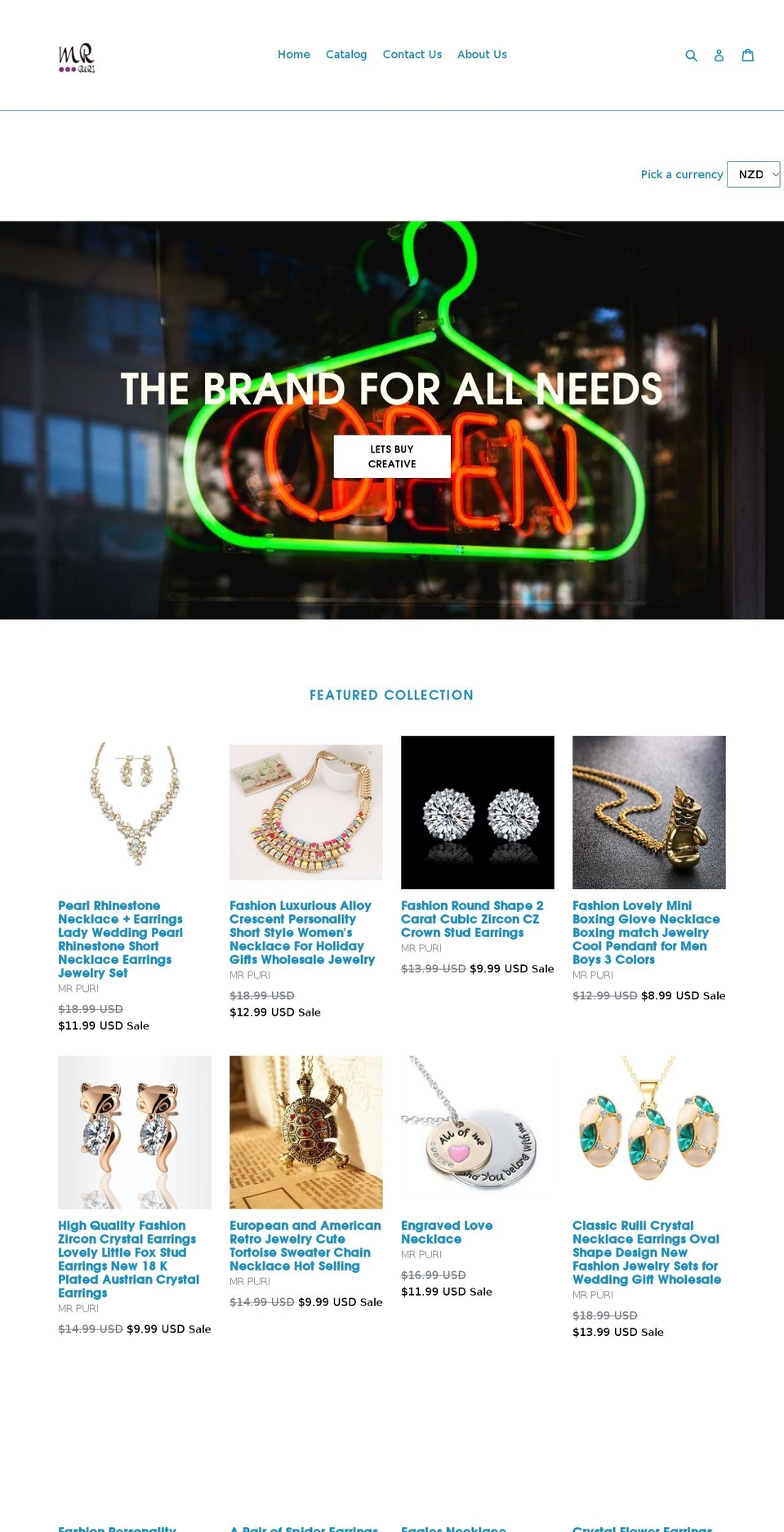 mrpuri.com shopify website screenshot