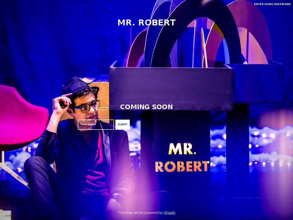 mrrobert.com — Shopify storefront screenshot