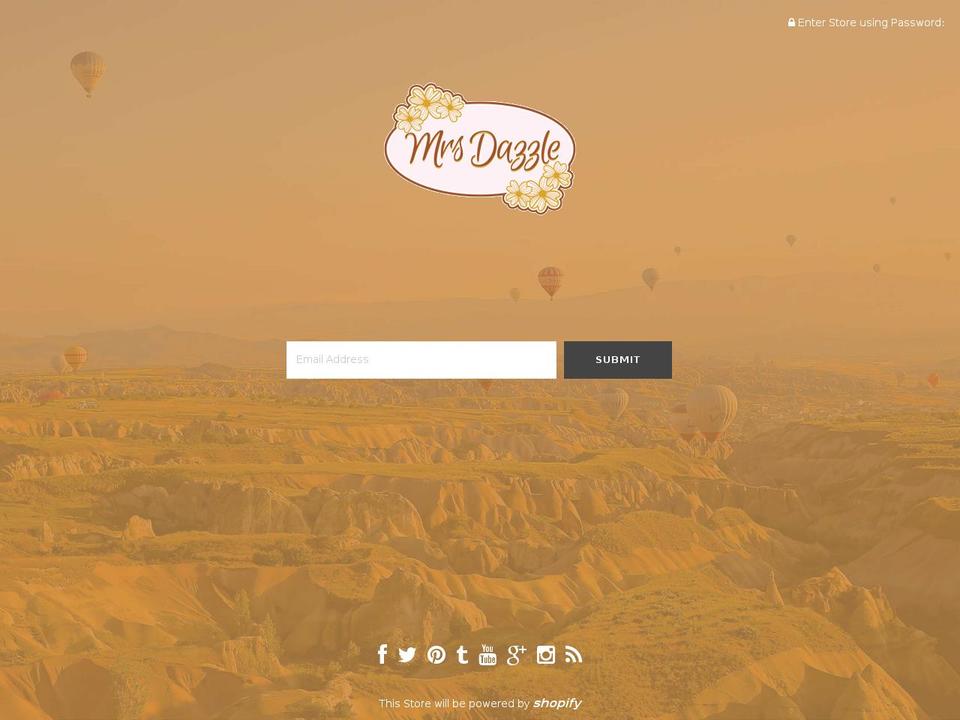 mrsdazzle.com shopify website screenshot