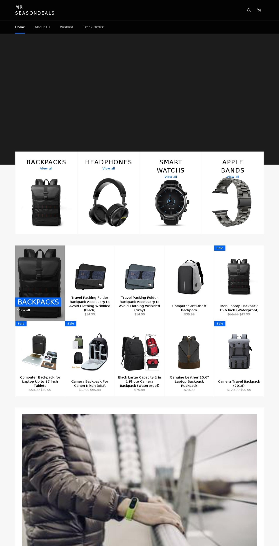 mrseasondeals.com — Shopify storefront screenshot
