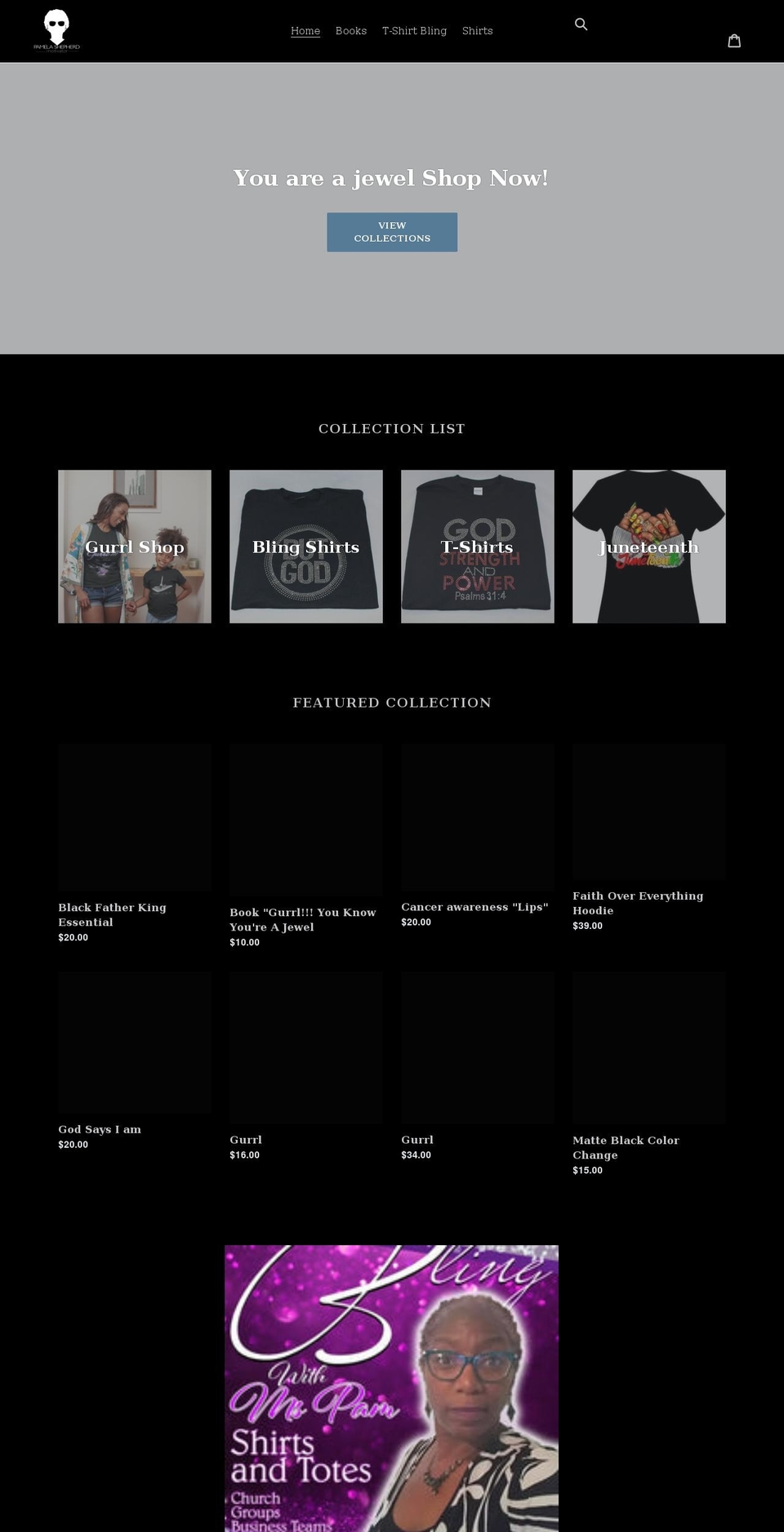 mrspamshepherd.com shopify website screenshot