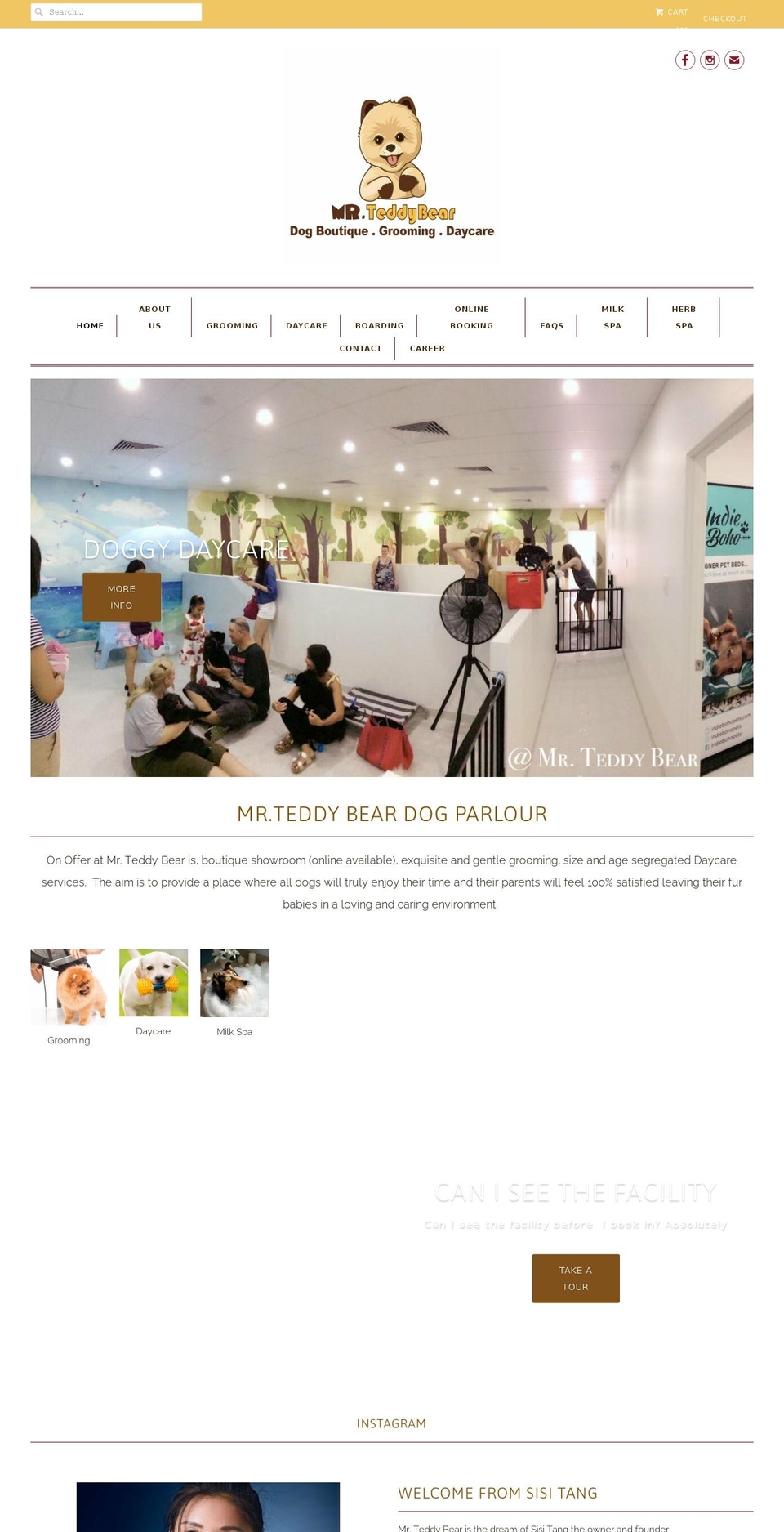 mrteddybear.com.au shopify website screenshot