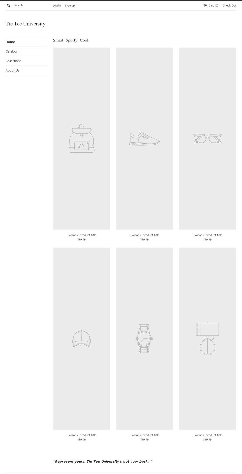 mrtietop.com — Shopify storefront screenshot