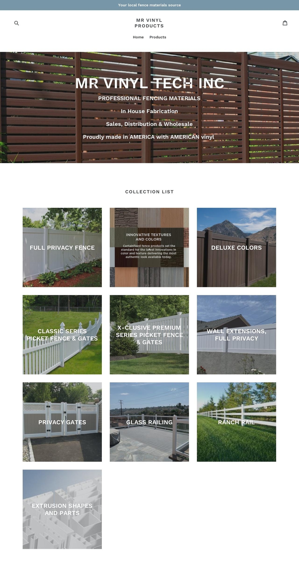 mrvinylstore.com — Shopify storefront screenshot