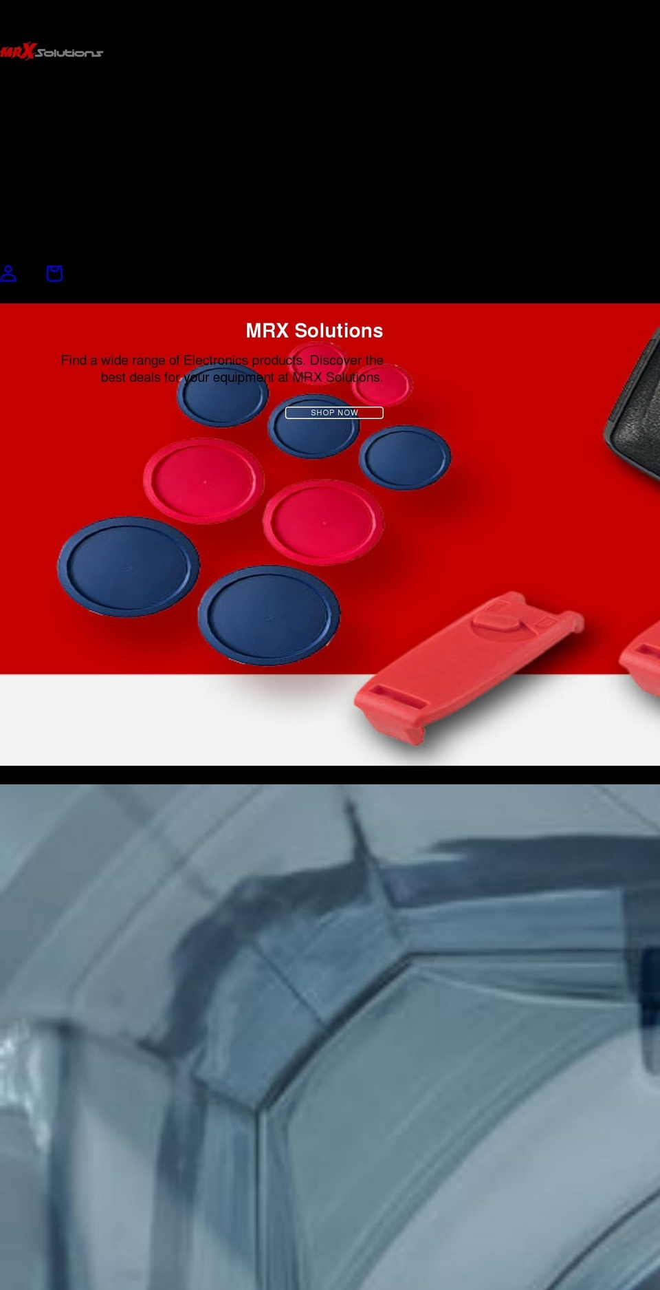 mrxsolutions.net shopify website screenshot