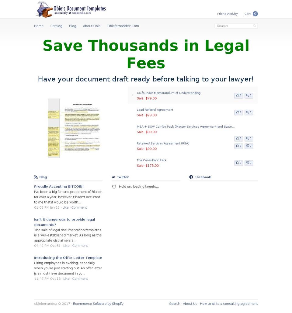 msabundle.com shopify website screenshot