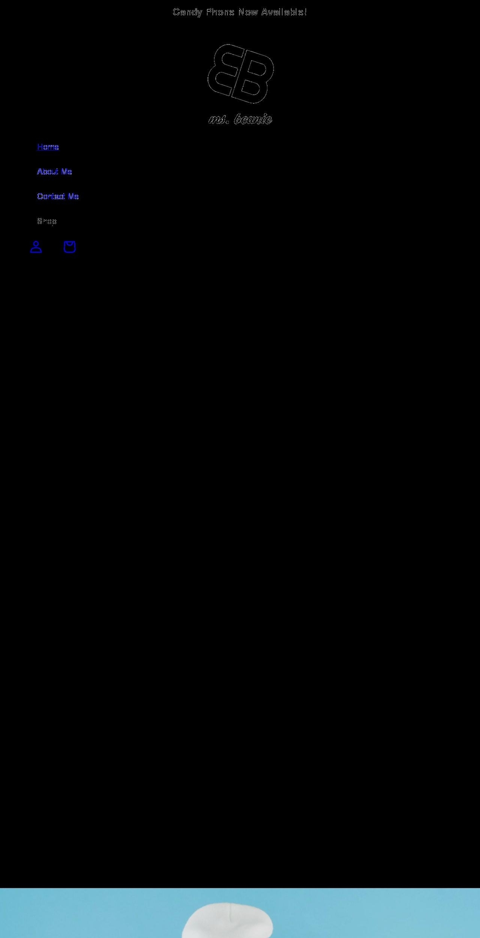 msbeanieshop.com shopify website screenshot