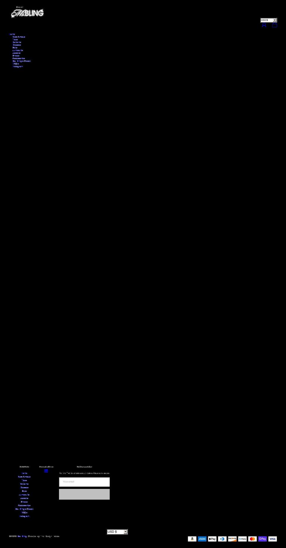 msbling.myshopify.com shopify website screenshot