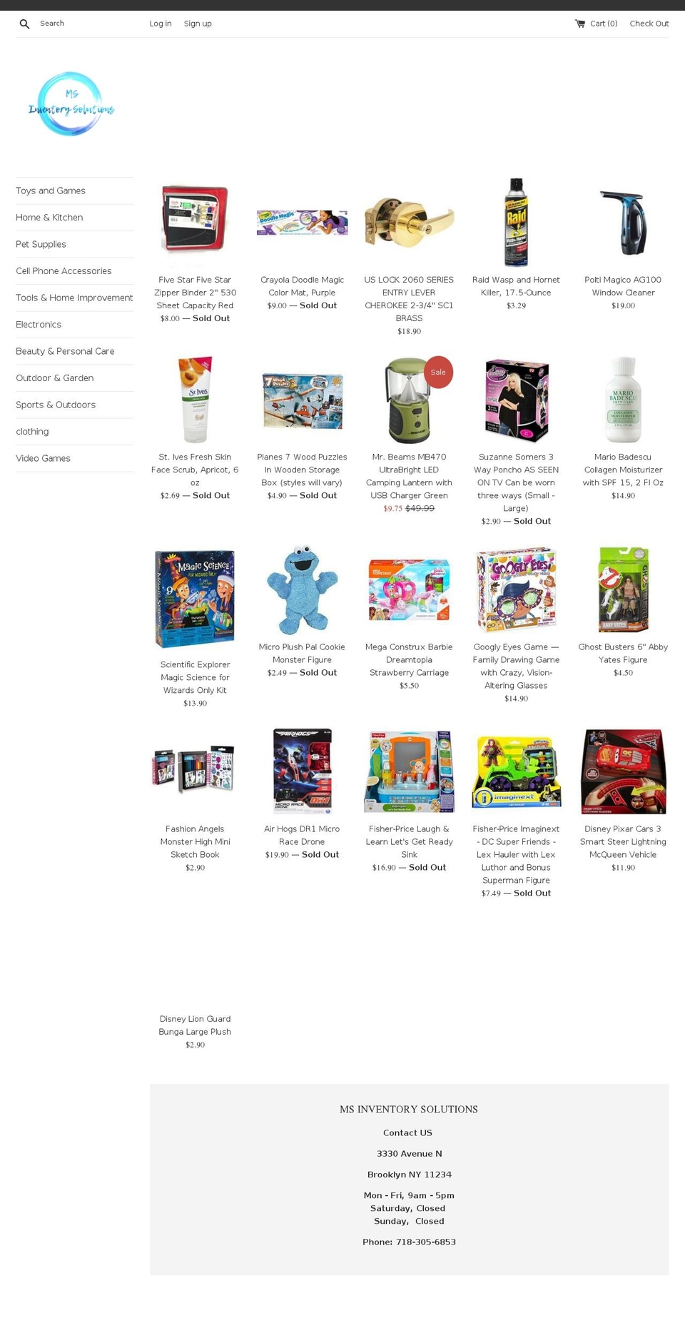 mschw.com — Shopify storefront screenshot