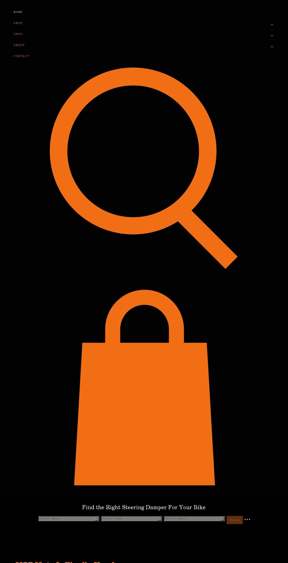 mscmotoamericas.com shopify website screenshot