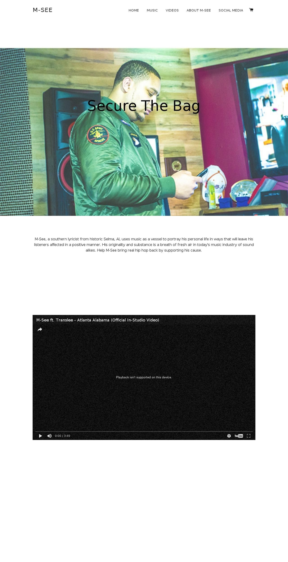 mseemadent.com shopify website screenshot
