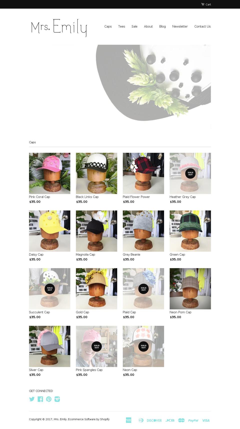 msemily.com shopify website screenshot