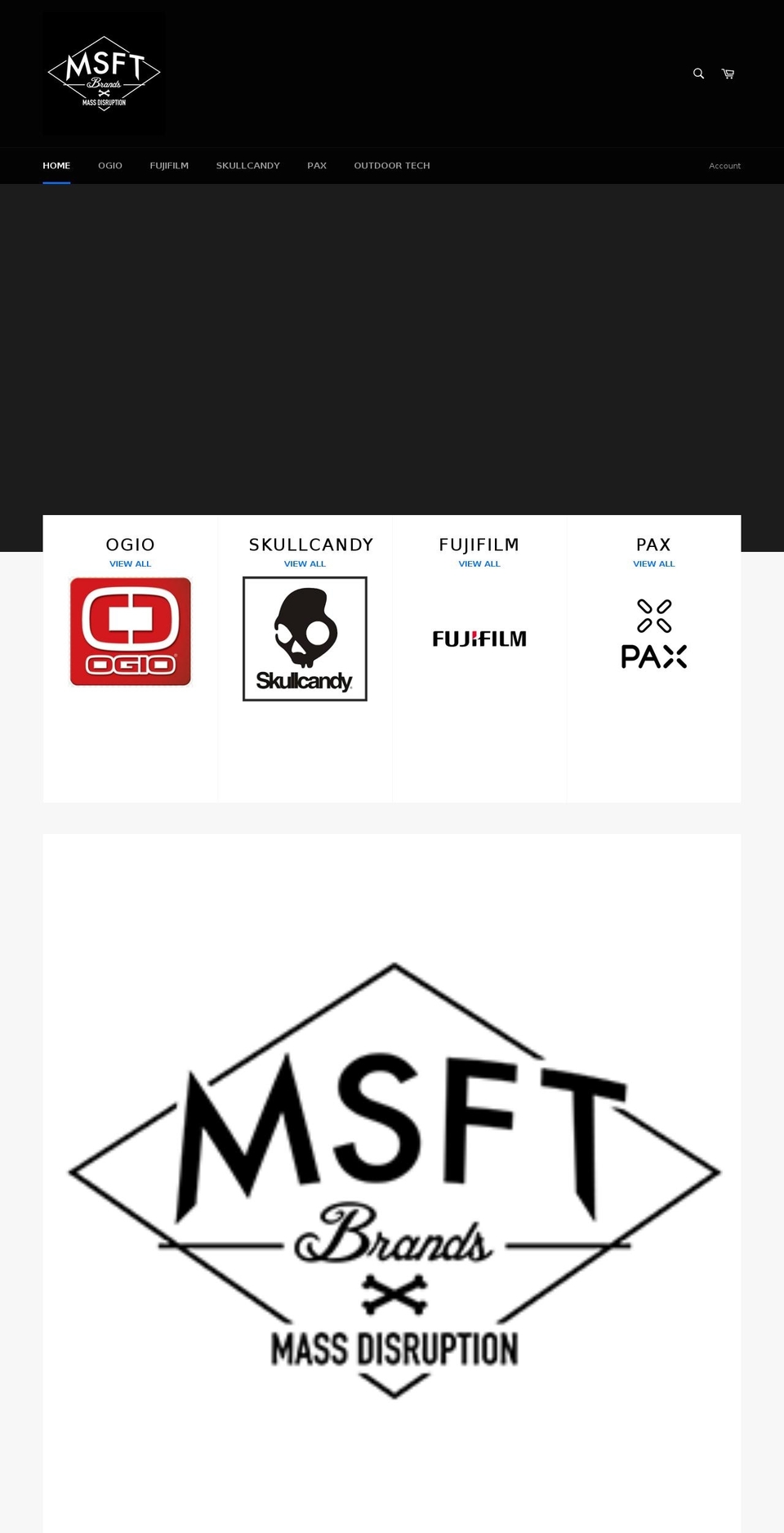 msftbrands.com — Shopify storefront screenshot