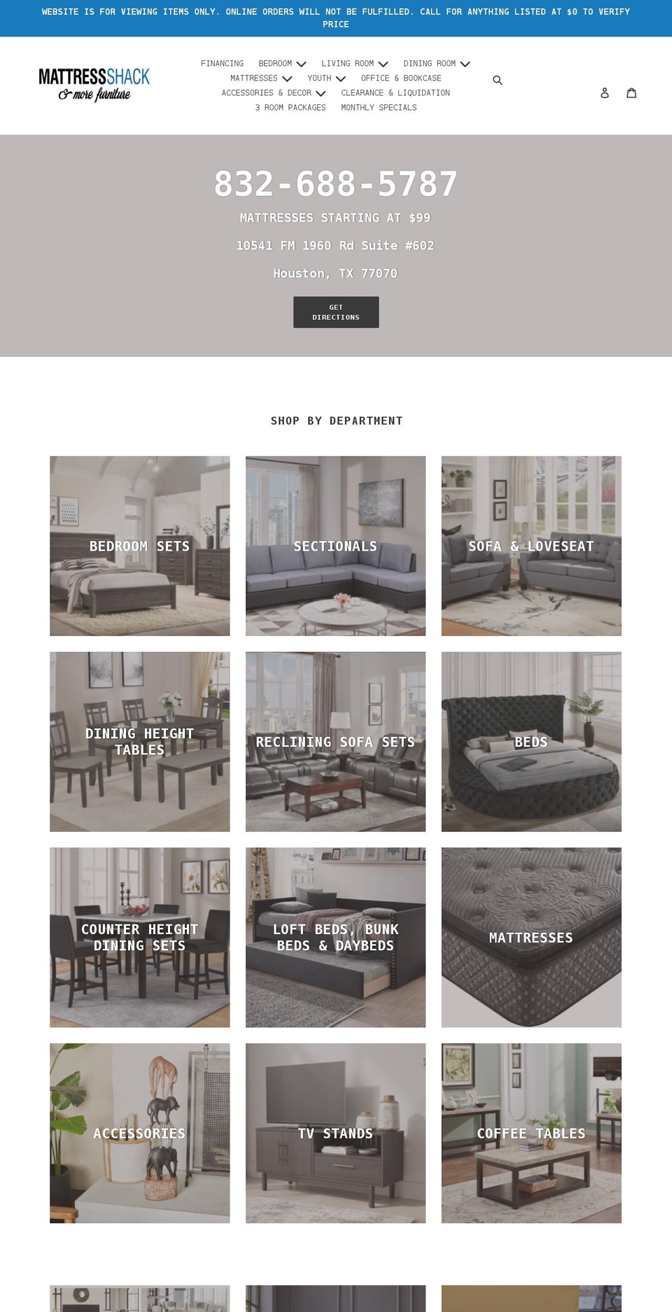 mshacktx.com shopify website screenshot