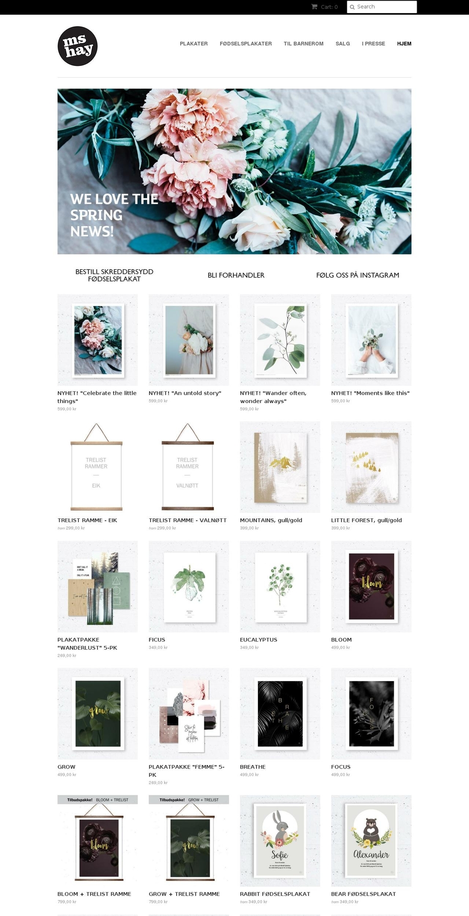 mshay.com shopify website screenshot