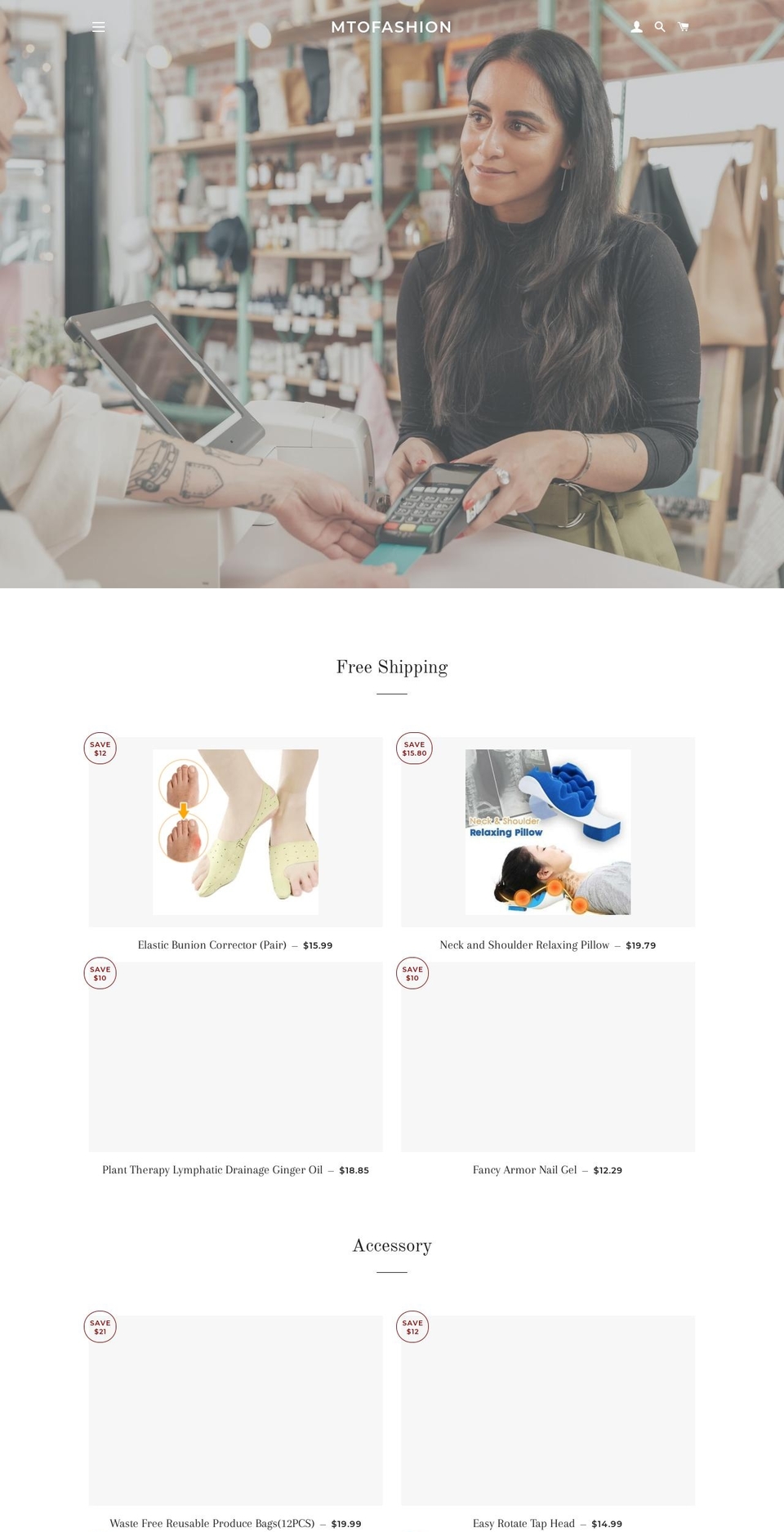 msifashion.com — Shopify storefront screenshot
