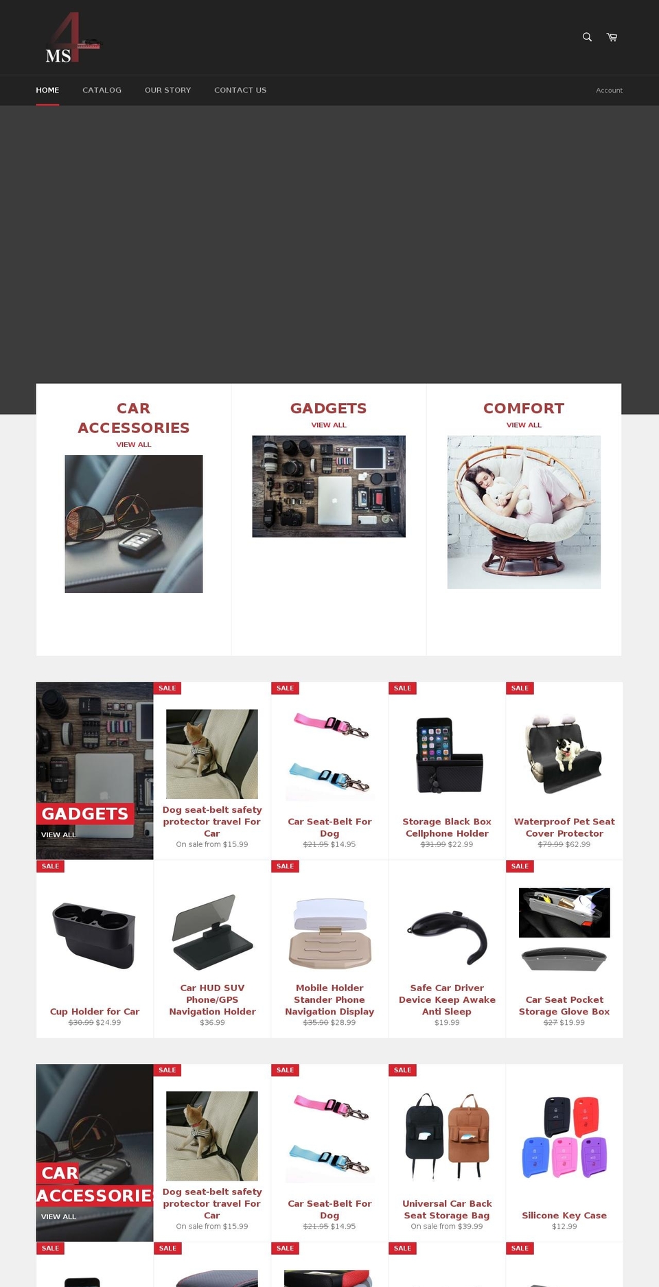 msthings.net shopify website screenshot