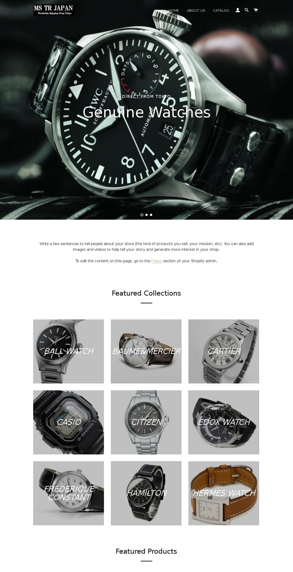 mstrjapan0.com — Shopify storefront screenshot
