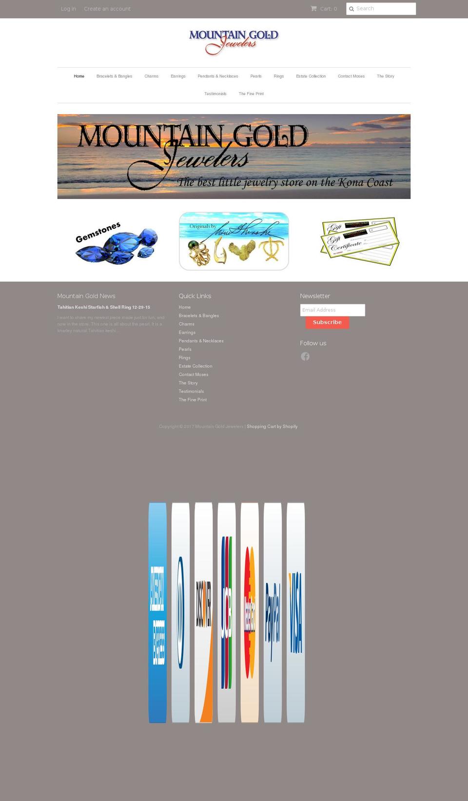 mtgold.com shopify website screenshot
