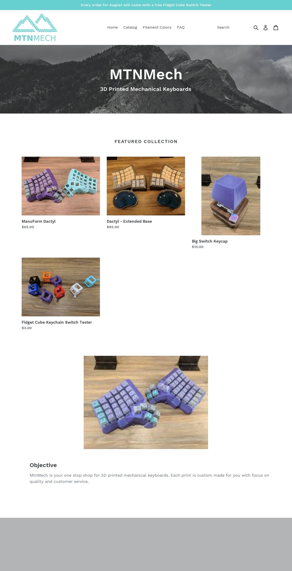 mtnmech.com — Shopify storefront screenshot