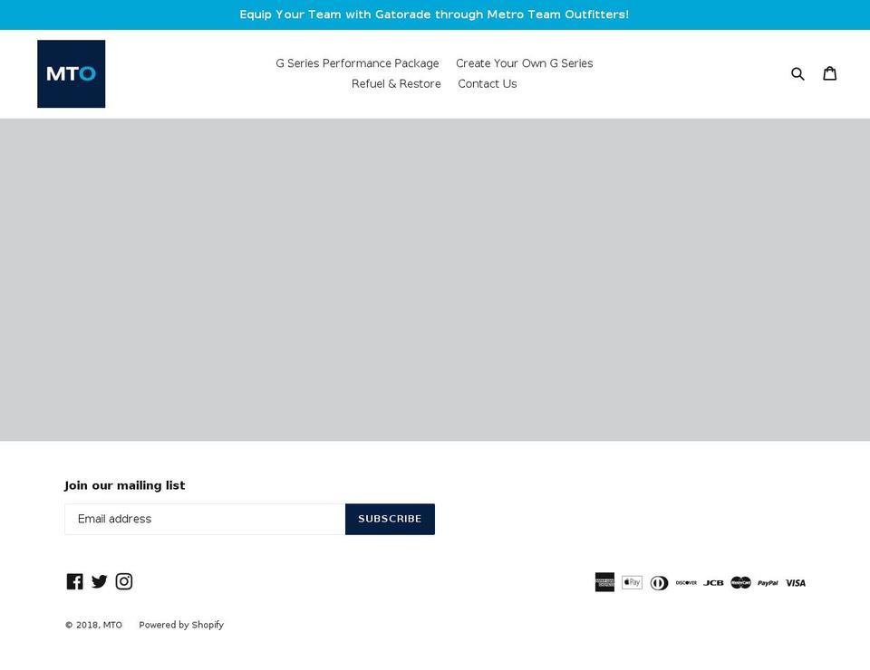 mto.store shopify website screenshot